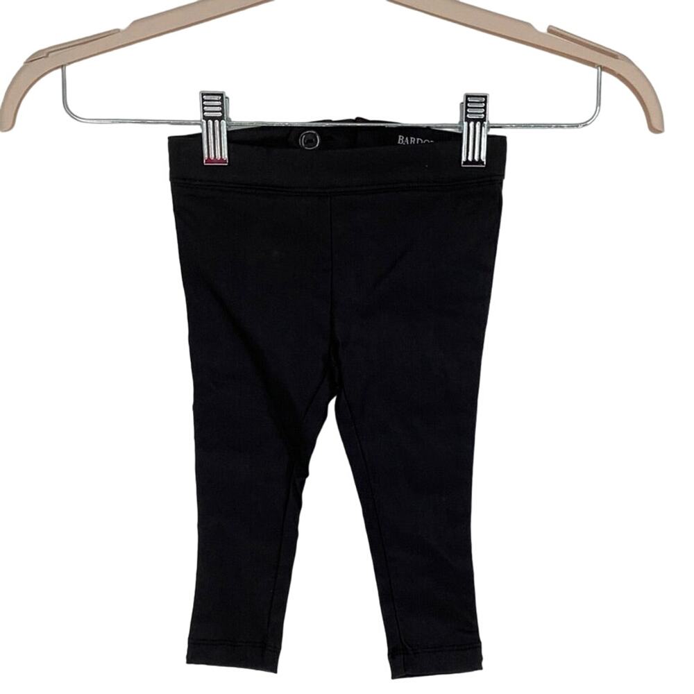 Bardot Junior Baby's Size 6-9M Black Raven Zipper Back Leggings M30-9